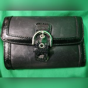Coach, Black Wallet